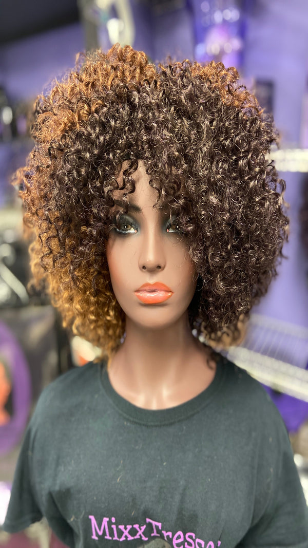 "How Do You Want It?" Kinky Curly Versatile Crochet Bob Unit