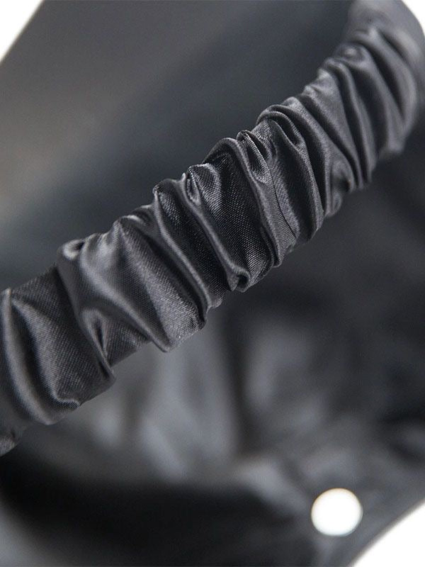 Satin-Lined Backless Cap