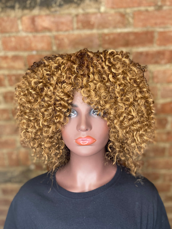 "How Do You Want It?" Kinky Curly Versatile Crochet Bob Unit