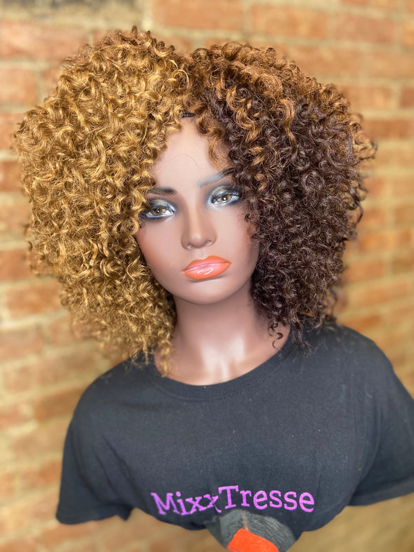 "How Do You Want It?" Kinky Curly Versatile Crochet Bob Unit