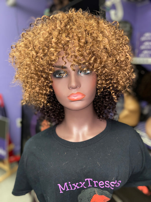 "How Do You Want It?" Kinky Curly Versatile Crochet Bob Unit