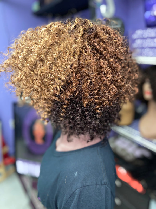 "How Do You Want It?" Kinky Curly Versatile Crochet Bob Unit