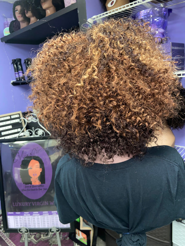 "How Do You Want It?" Kinky Curly Versatile Crochet Bob Unit