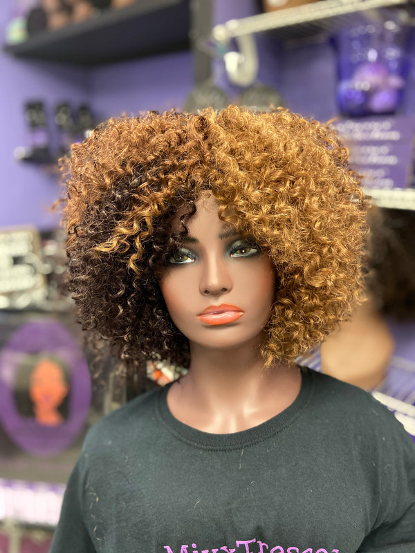 "How Do You Want It?" Kinky Curly Versatile Crochet Bob Unit